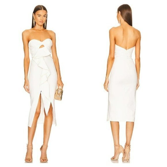 Michael Costello Dresses & Skirts - Michael Costello x REVOLVE Dorothea Dress - Ivory